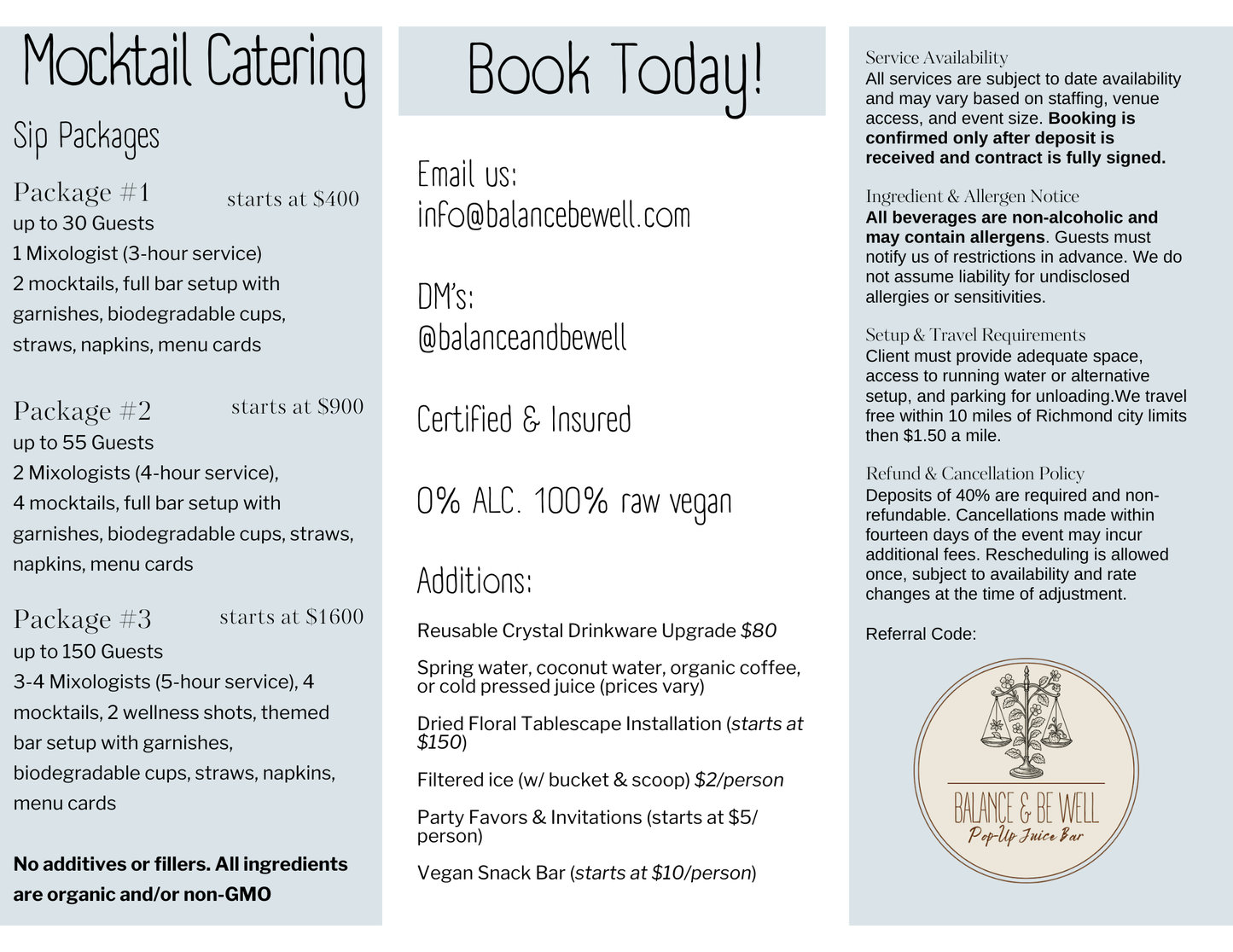 Referral Partner Flyer Printing