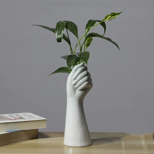 Nordic Vase with Dried Flowers