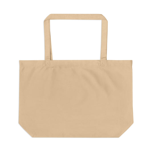 Majestic Tiger Canvas Tote — Large Eco Market Bag