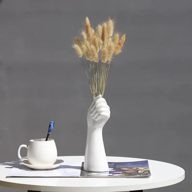 Nordic Vase with Dried Flowers