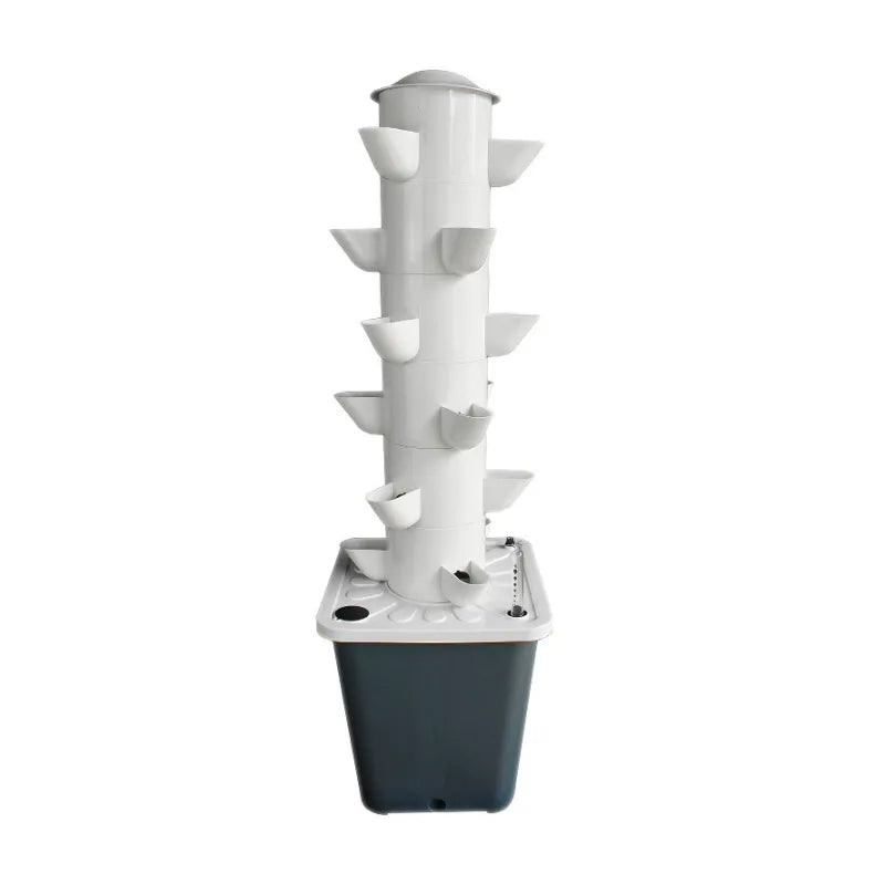 Hydroponic Plant Tower with Grow Light