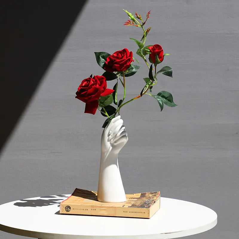 Nordic Vase with Dried Flowers