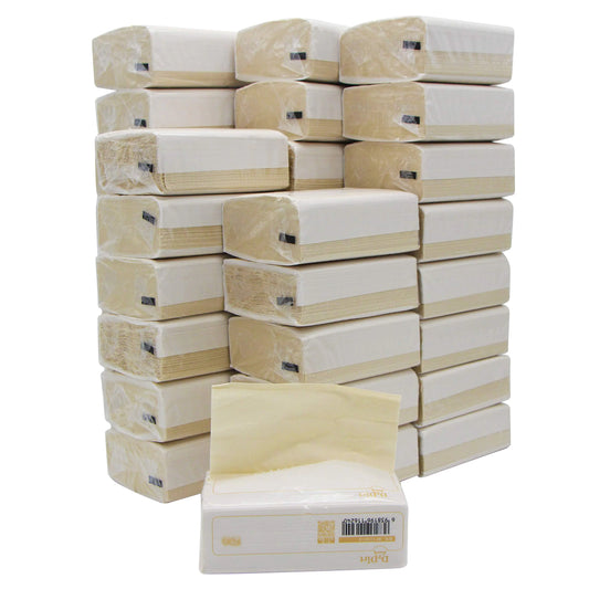 Dr. Dirt Bamboo Eco-Friendly Natural Simple Design Facial Tissues 36 Packs 110 tissues per Box 3960 ct Soft