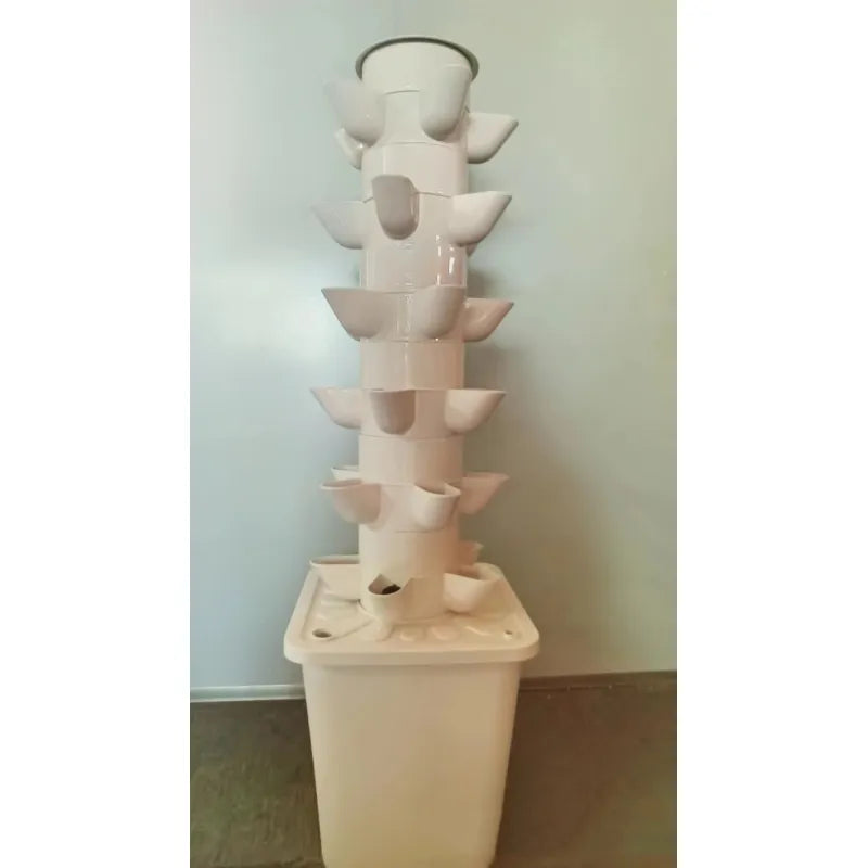 Hydroponic Plant Tower with Grow Light