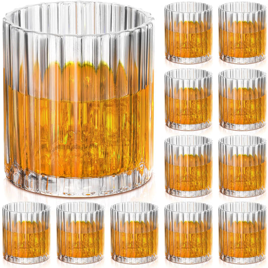 12 Pieces Vintage Glasses 10 oz