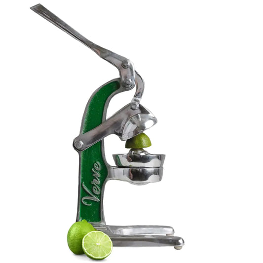 Artisan-Crafted Cast Aluminum Manual Citrus Juicer | Professional Grade Hand Press for Orange, Lemon, Lime & Grapefruit – by Verve CULTURE